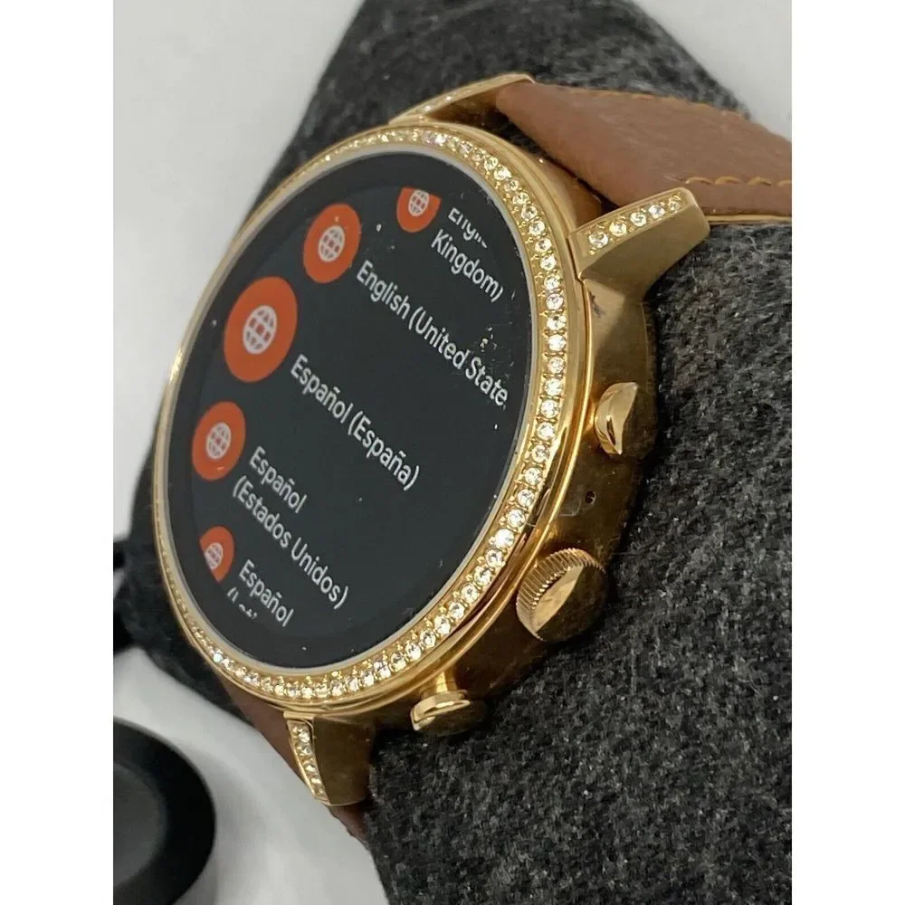 Fossil Gen 4 Authentic Digital Dial Smart Watch Custom Band FTW6011 LT451